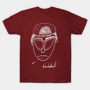 Nonchalant face white T-Shirt